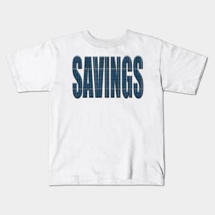 Savings with solar panels. Kids T-Shirt